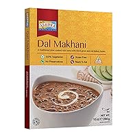 Vista 1 de Ashoka Comidas indias listas para comer desde 1930, 100% vegetariano Dal Makhani, comida india totalmente natural cocinada tradicionalmente, a base