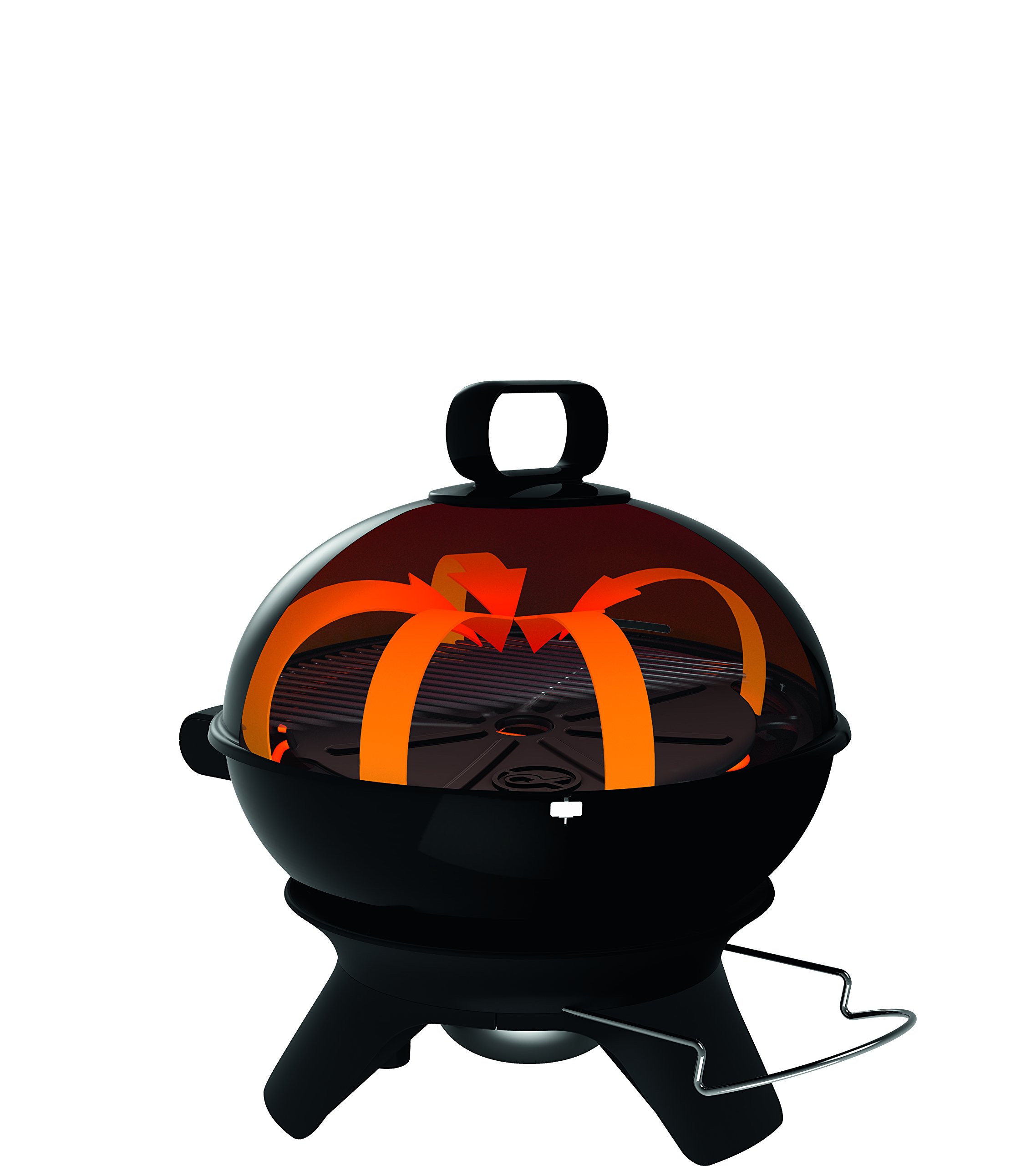 Tefal BG9108 Aromati-Q 3 en 1, Boule électrique de Barbecue pour Griller, rôtir et Fumer, Version de Table