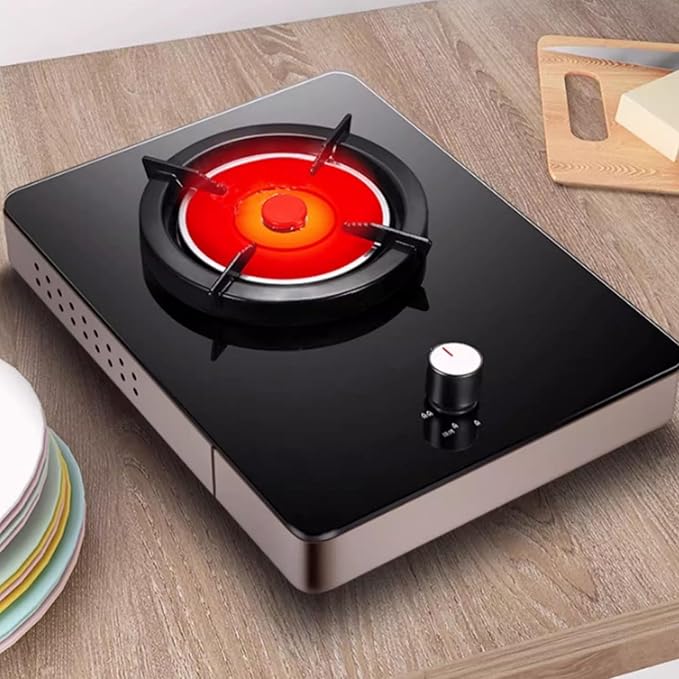 Estufa de Gas de 1 Puesto con Encendido Automático y Protección Infantil miniatura 9