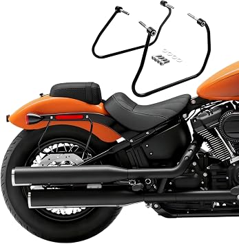 Saddlebag Support Bracket Mount Kit for Harley Softail Standard 2020-2025 / Slim 2018-2021 / Street Bob 2018-2025