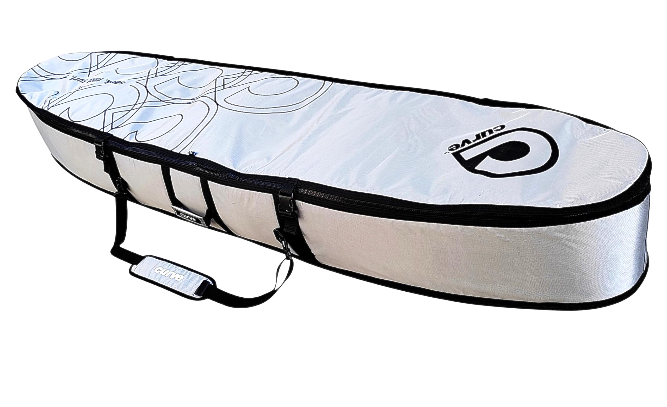 Curve Coffin Surfboard Travel Bag Triple/Quad (3-4 Boards) Wingman