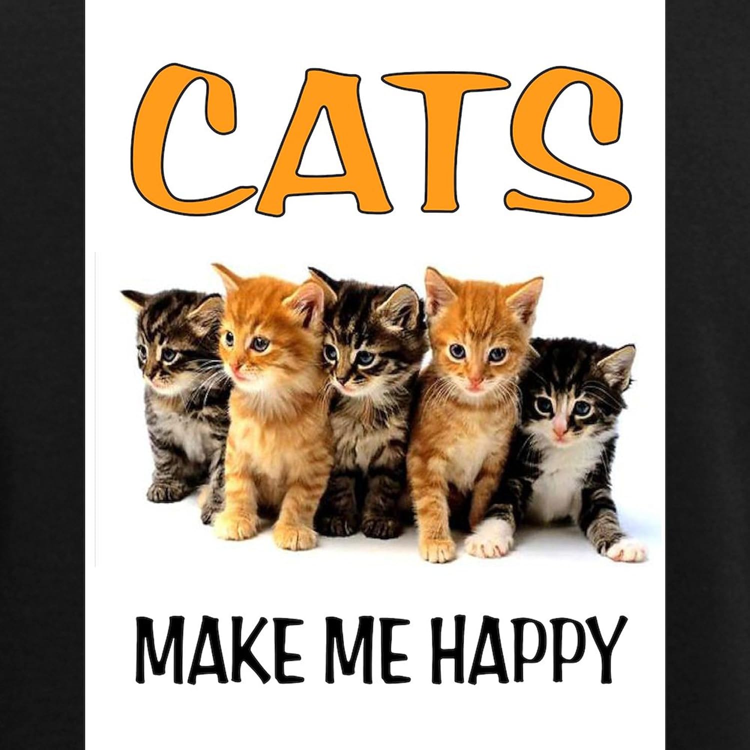 CafePress HAPPY CATS Pajamas Womens Novelty PJ Sleepwear