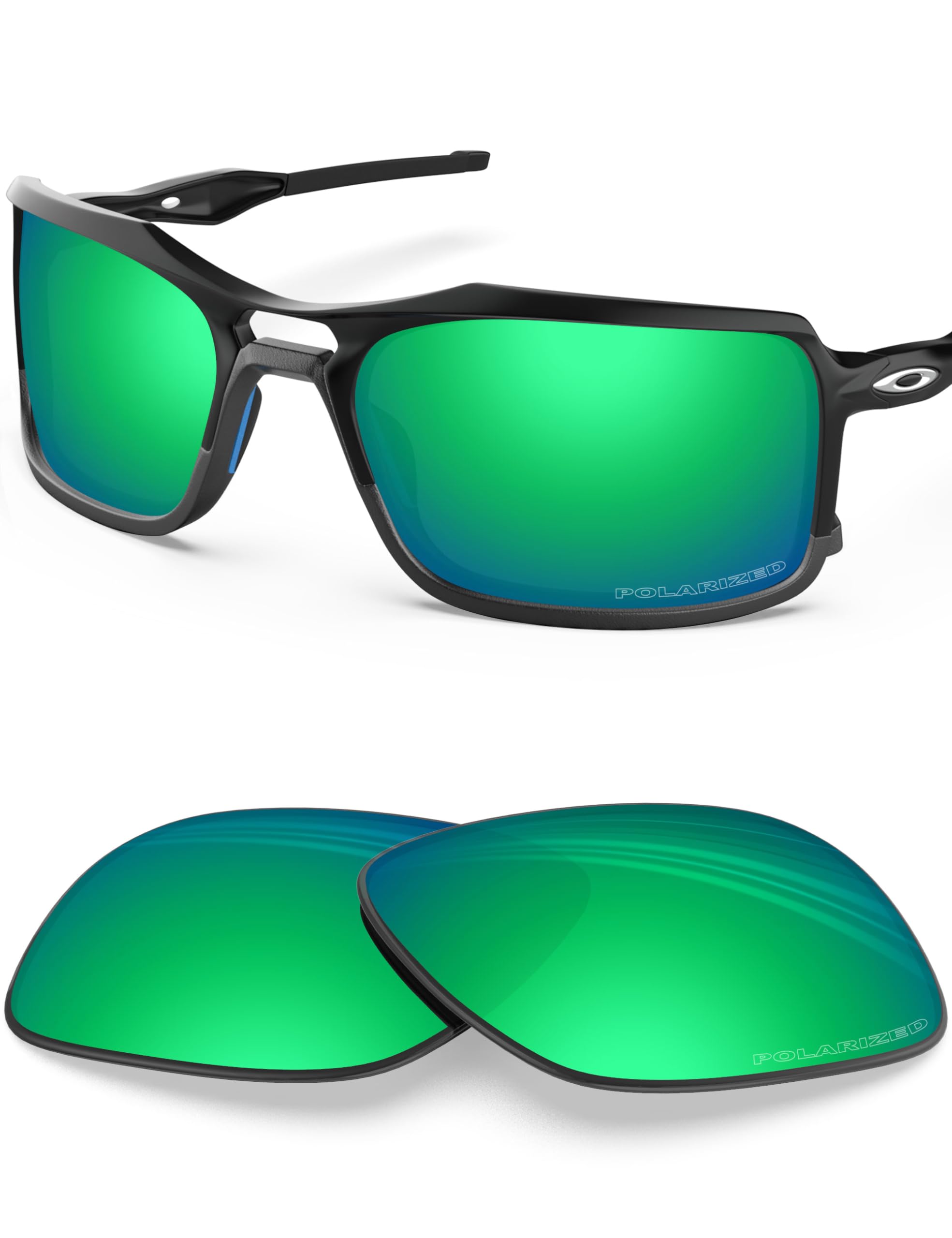 BLAZERBUCK Polarized Replacement Lenses for Oakley Triggerman Sunglass OO9266