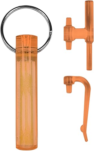 Vista 14 de GEAR AID Ni Glo 2” UV Rechargeable Glowing Keychain, Glow-in-the-Dark Accessory for Keys, Camping and Outdoor Gear