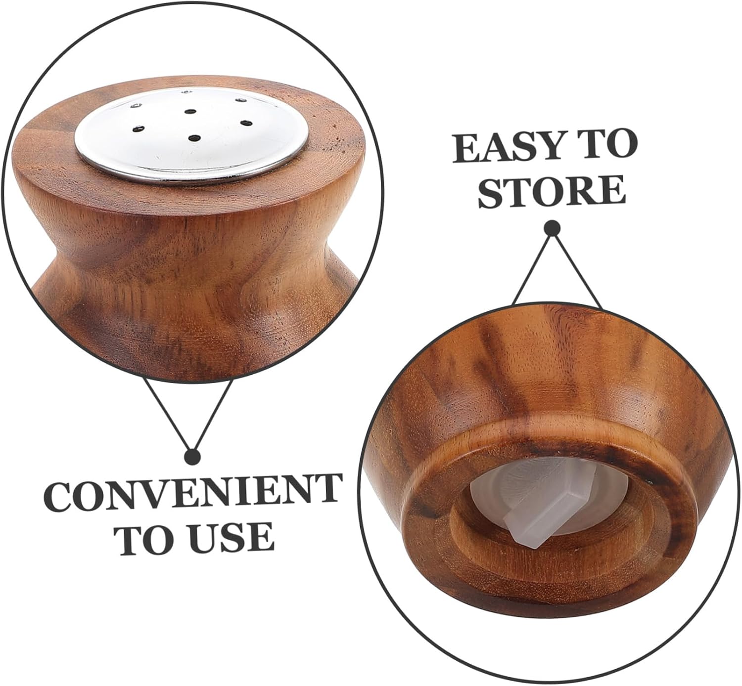 Sosoport Capacity Spice and Salt Container Lid for Kitchen Multi-functional Dispenser for Seasonings Excellent Sealing for Freshness for Indoor and Outdoor Cooking