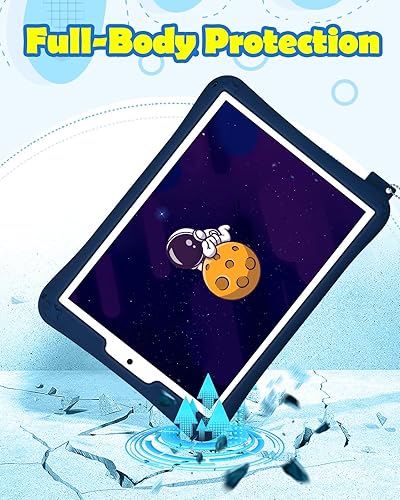 Miniatura 6 de Linda funda para iPad Pro de 11 pulgadas, Air 5Air 4 generación de 10.9 pulgadas, diseño de dibujos animados para niños espaciales con diseño de