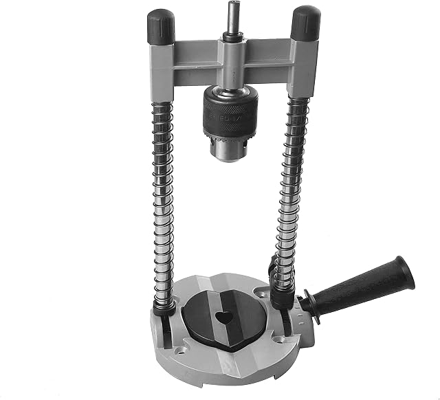 HFS(R) Drill Guide with Chuck Adjustable Angle Drill Holder Guide Stand Positioning Bracket for Electric Drill