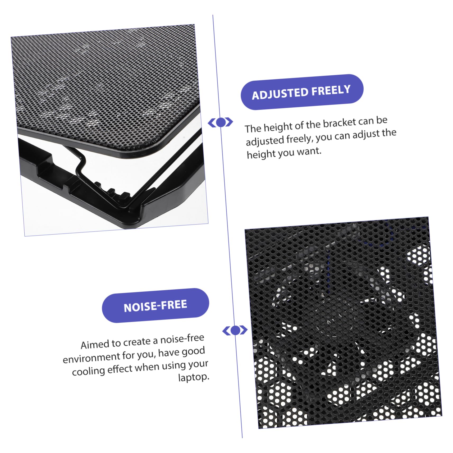 SHINEOFI Laptop Con Silenziosa Base Raffreddamento USB Per Notebook Per Uso