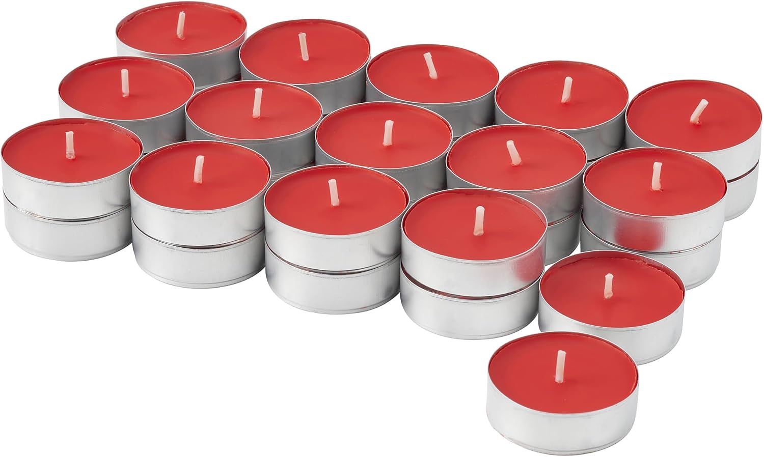 VINTERFINT Scented tealight, Gingerbread cookies/red, 3.5 hr