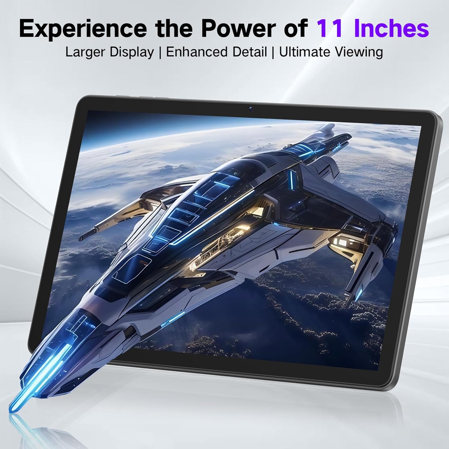 JUNYANG Tablet 11 inch Android 14 Tablets with Octa-Core, 256GB ROM 10GB RAM (2TB Expand), 2026 Tablet PC with 8000mAh Battery, HD Large Screen Tableta for Gaming Learning Reading, WiFi 6&BT5.0