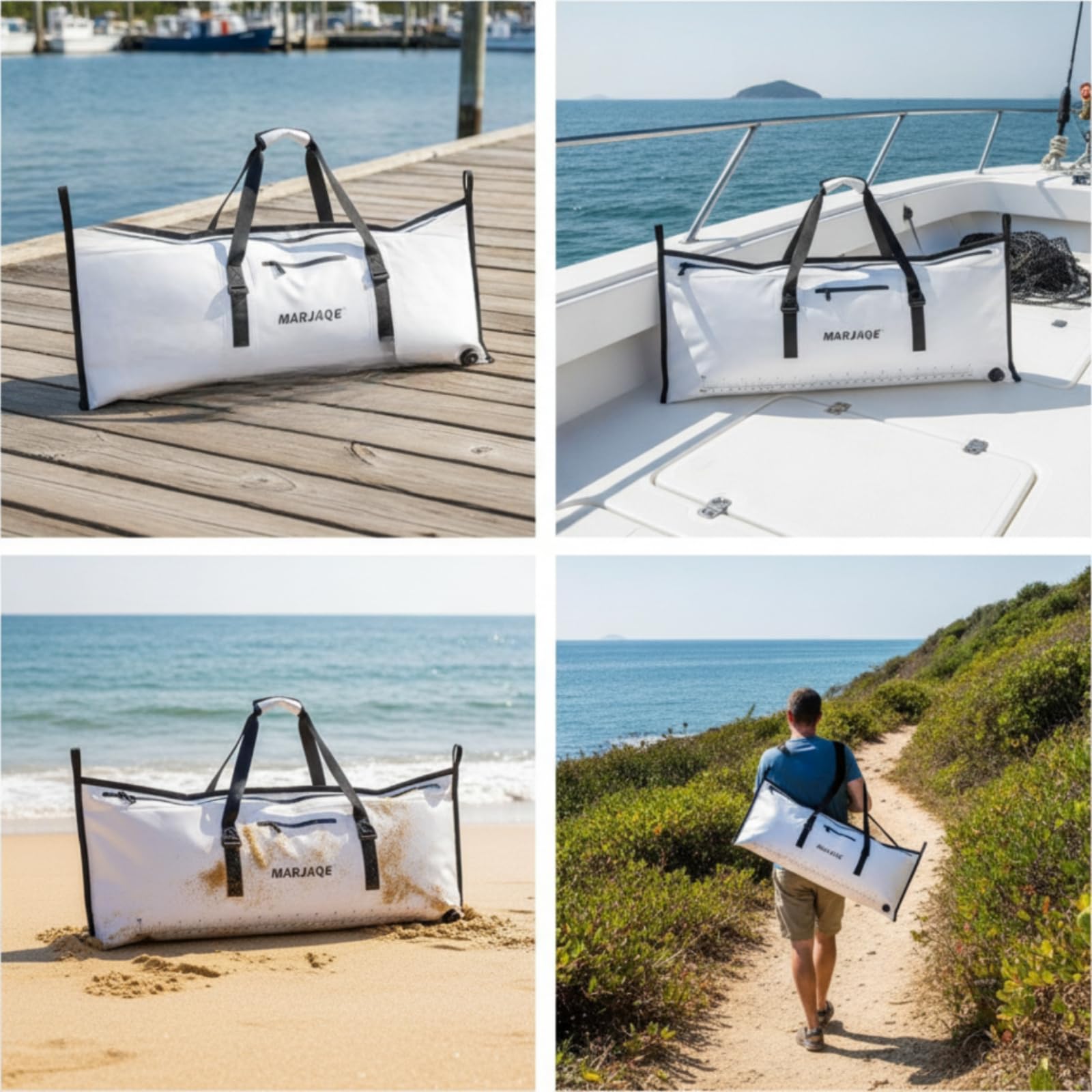 Borsa Termica da Pesca con Scarico | Portatile, Ergonomico, per Barca, Pescatori