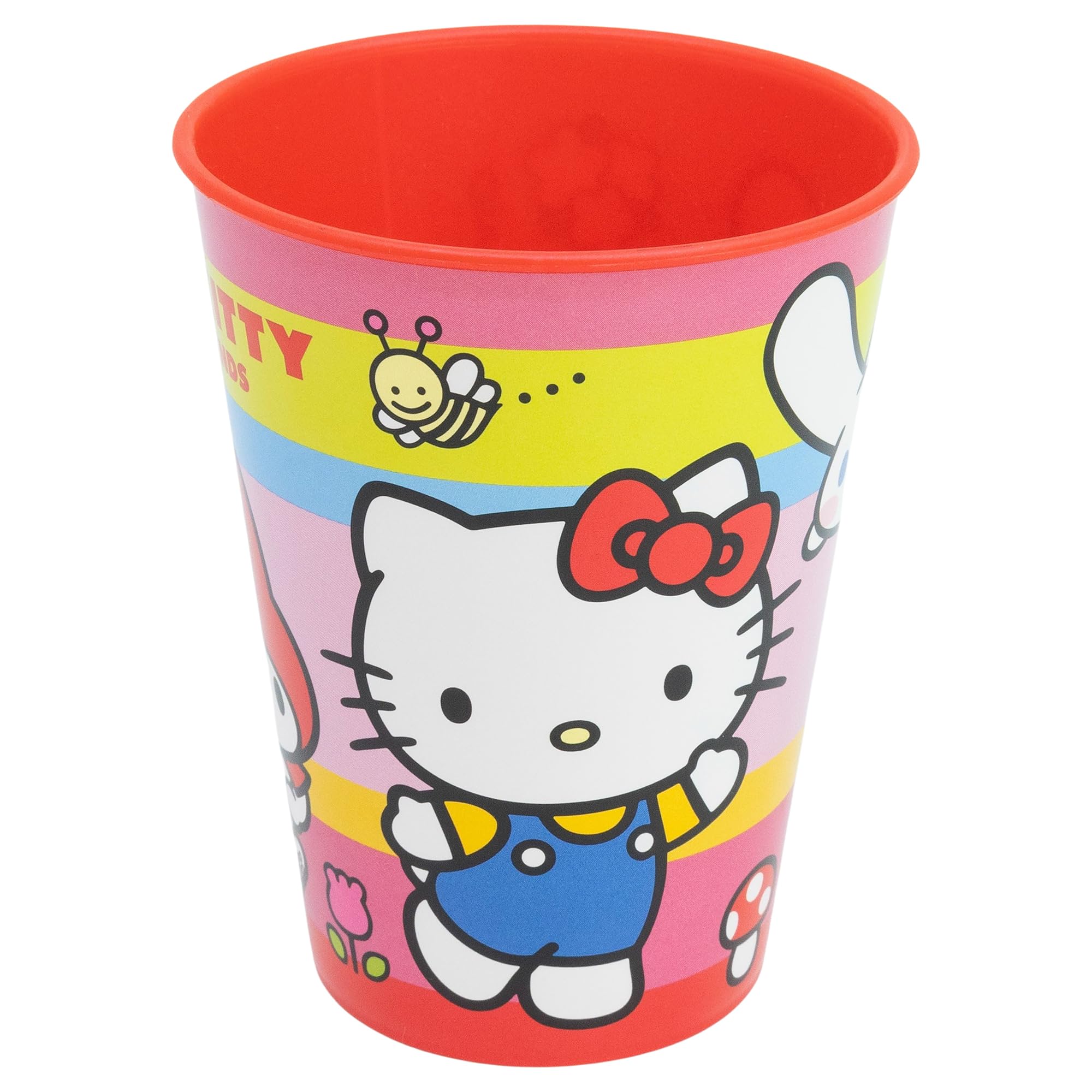 STOR Hello Kitty and Friends 260ml Reusable Plastic Kids Cup