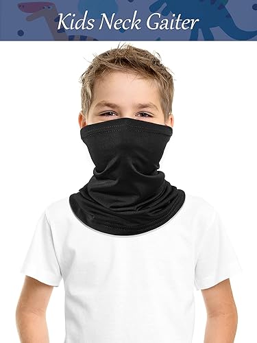 Miniatura 5 de 4 polainas de cuello para niños, unisex, protección UV, pasamontañas para verano