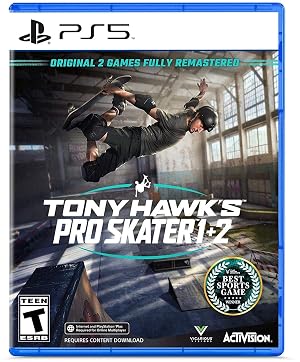 Tony Hawk Pro Skater 1 2 - PlayStation 5 Standard Edition Renewed