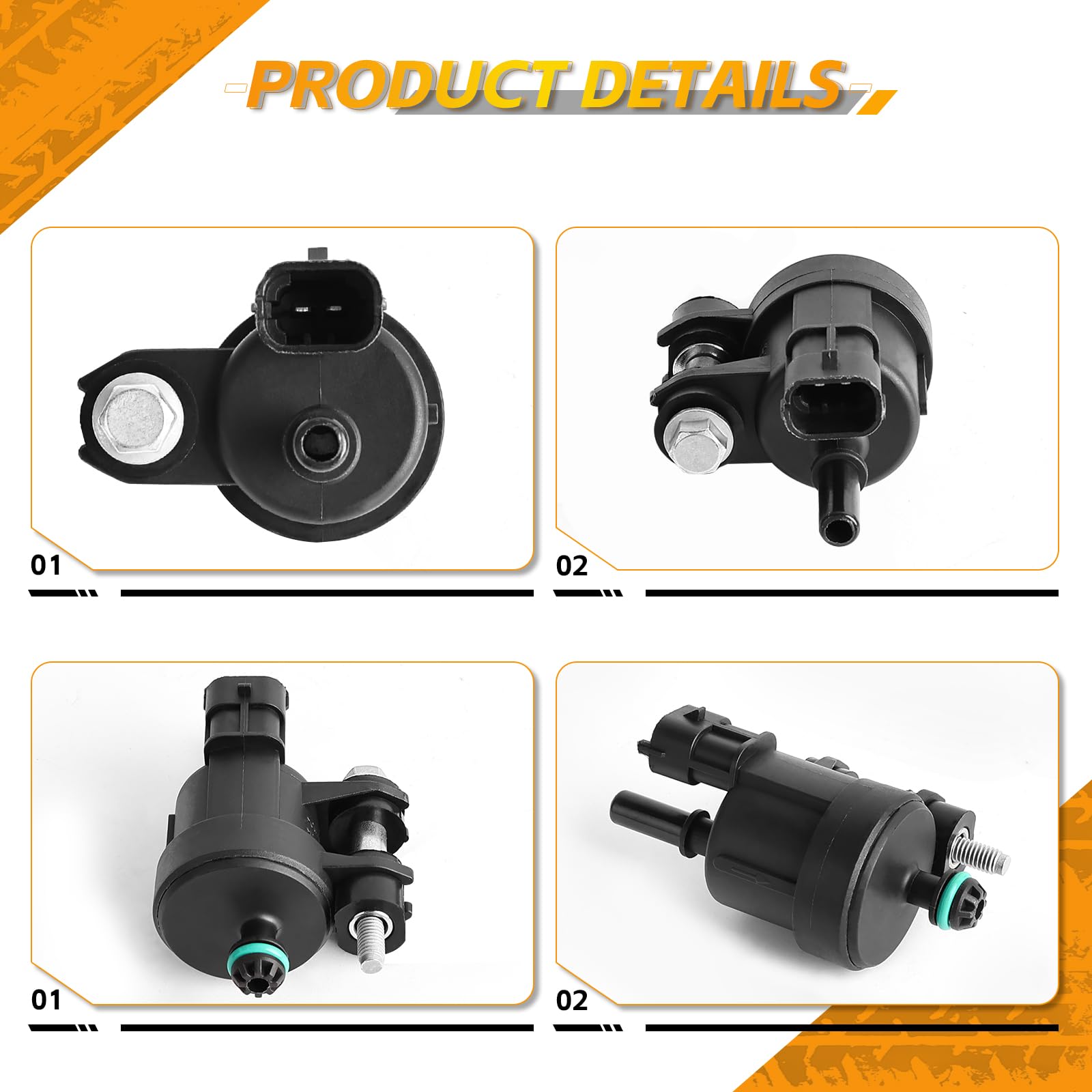 Vapor Canister Purge Valve For GM Vehicles - Replaces 12611801 12591334 - View #9