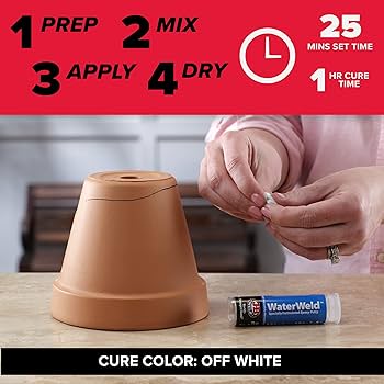 Amazon.com: J-B Weld 8277 WaterWeld Epoxy Putty Stick - 2 oz