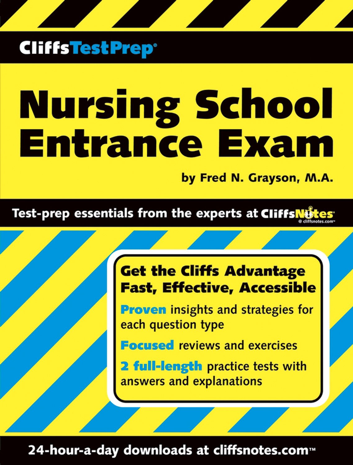 Buy Cliffstestprep Nursing School Entrance Exam — BookShops.in