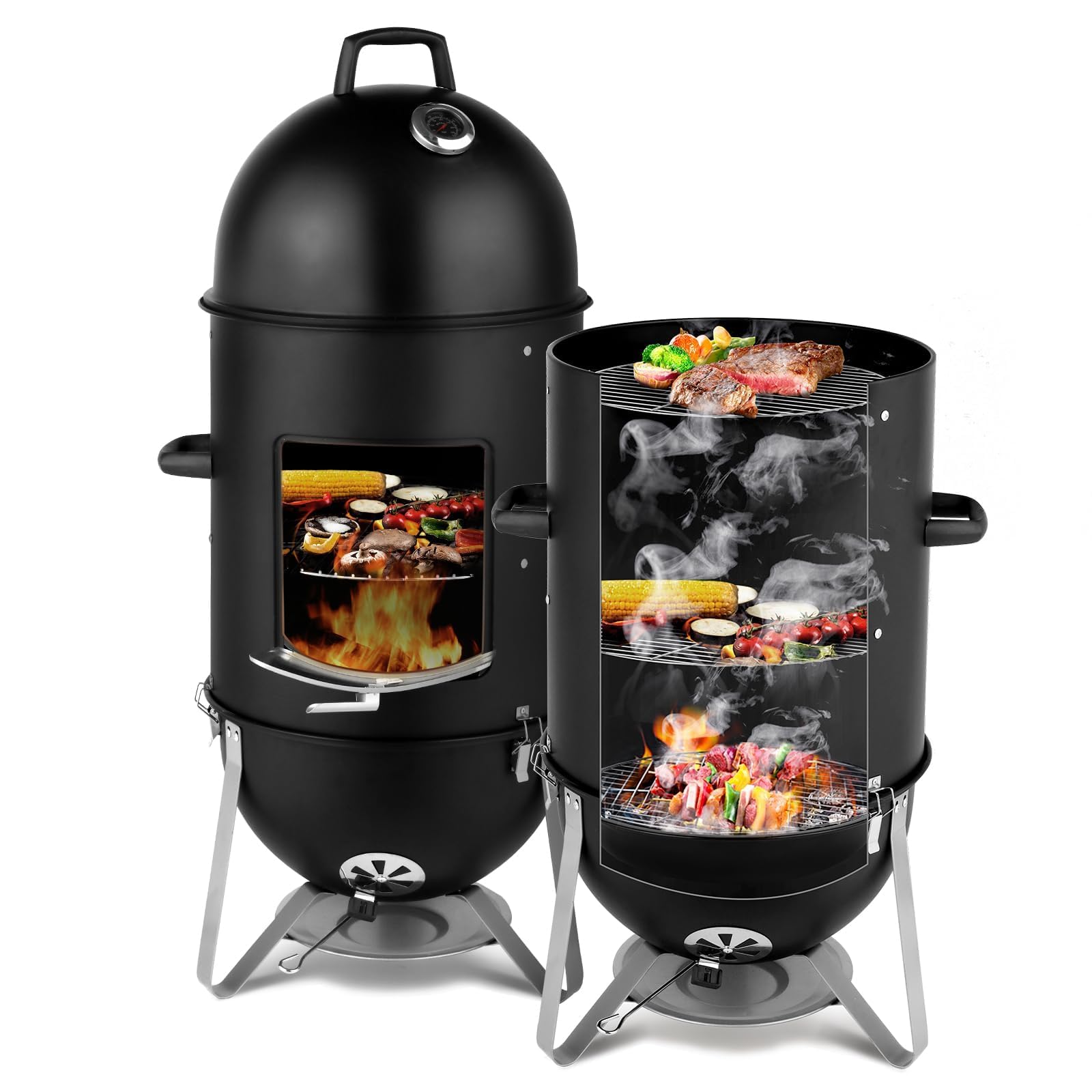 Doredo 19-Inch Bullet Smoker