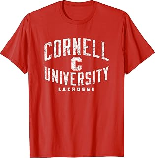Cornell Lacrosse Vintage Arch Team Color | Cornell T-Shirt