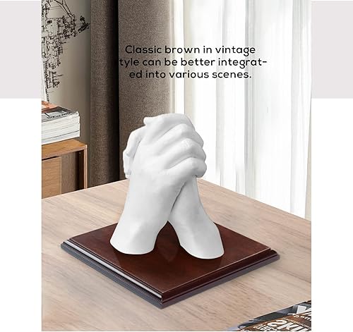 Miniatura 10 de Falling in Art Base redonda de madera base-base de fundición a mano, manualidades de bricolaje, exhibición de recuerdos, exposición de arte,