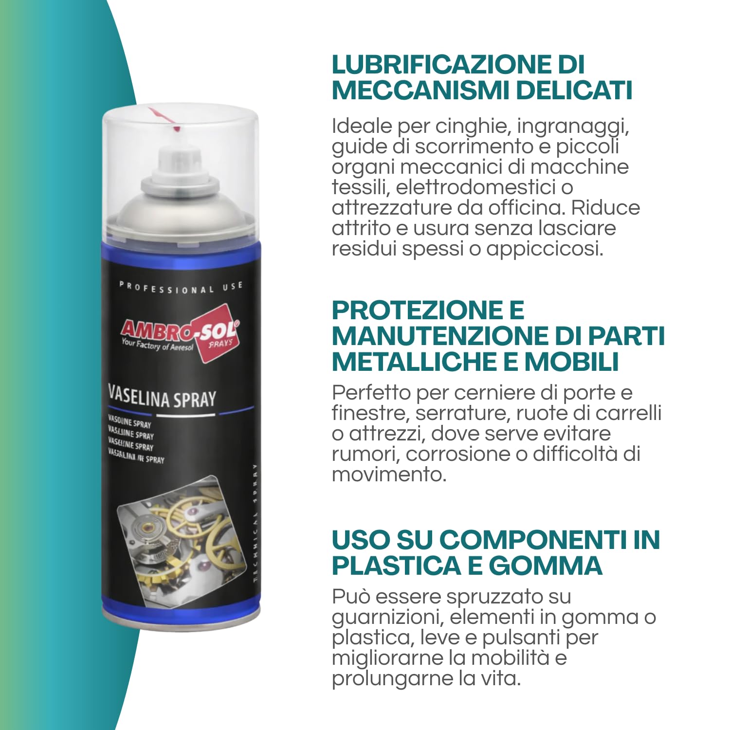 12 Bombolette di Vasellina Spray 400 ml Olio Tecnico di vaselina, Lubrificante, Anti-ossidante, Protettivo, Incolore e inodore