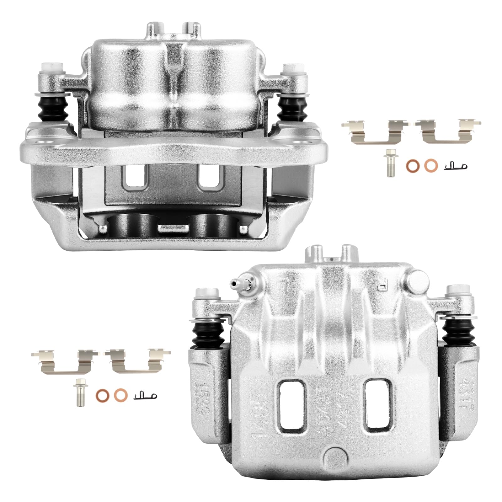 SCITOO Front Left &amp; Right Disc Brake Calipers With Bracket 19B1949 19B1948