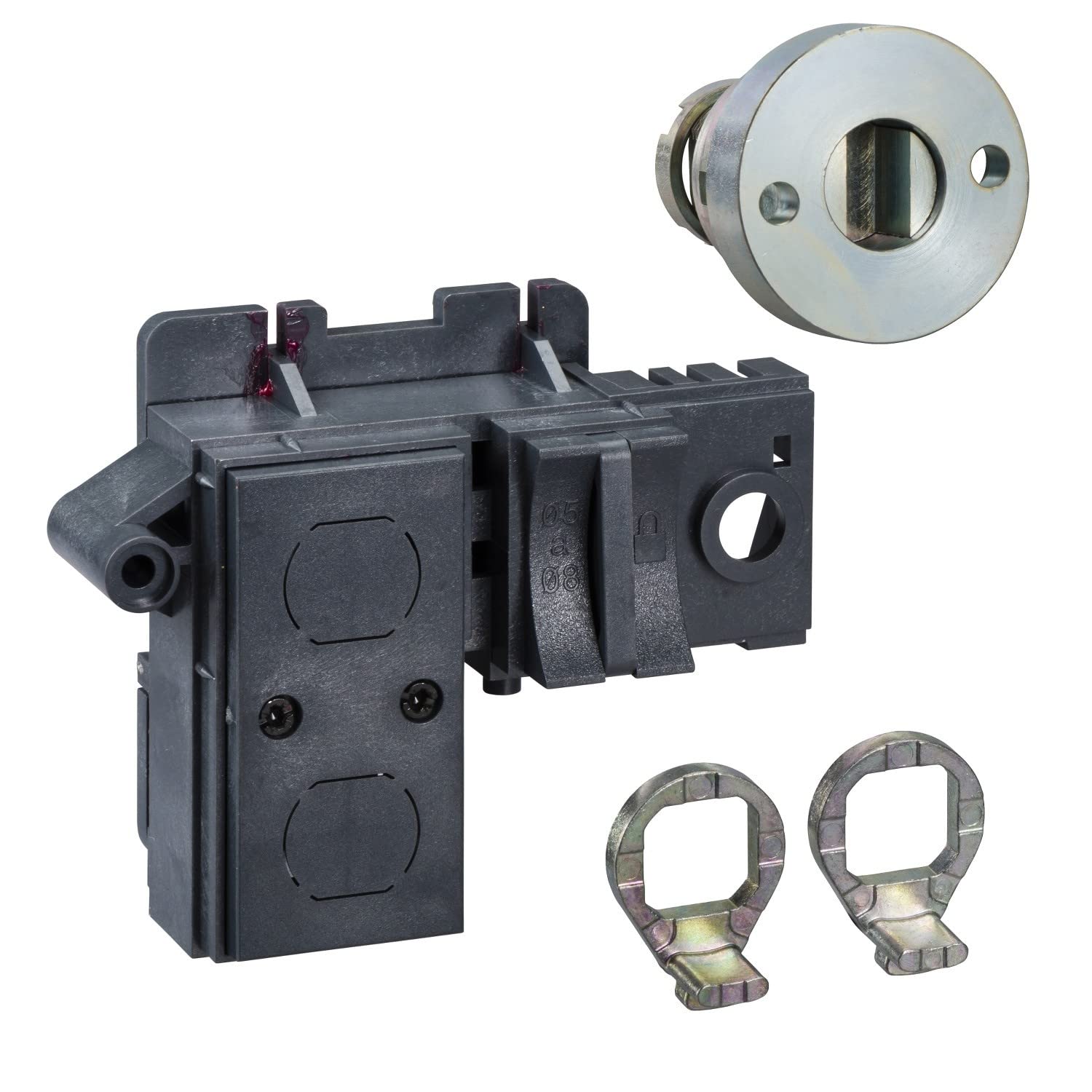 Schneider White Electric 48543 Castell Off Position Locking Kit(W/O Key,