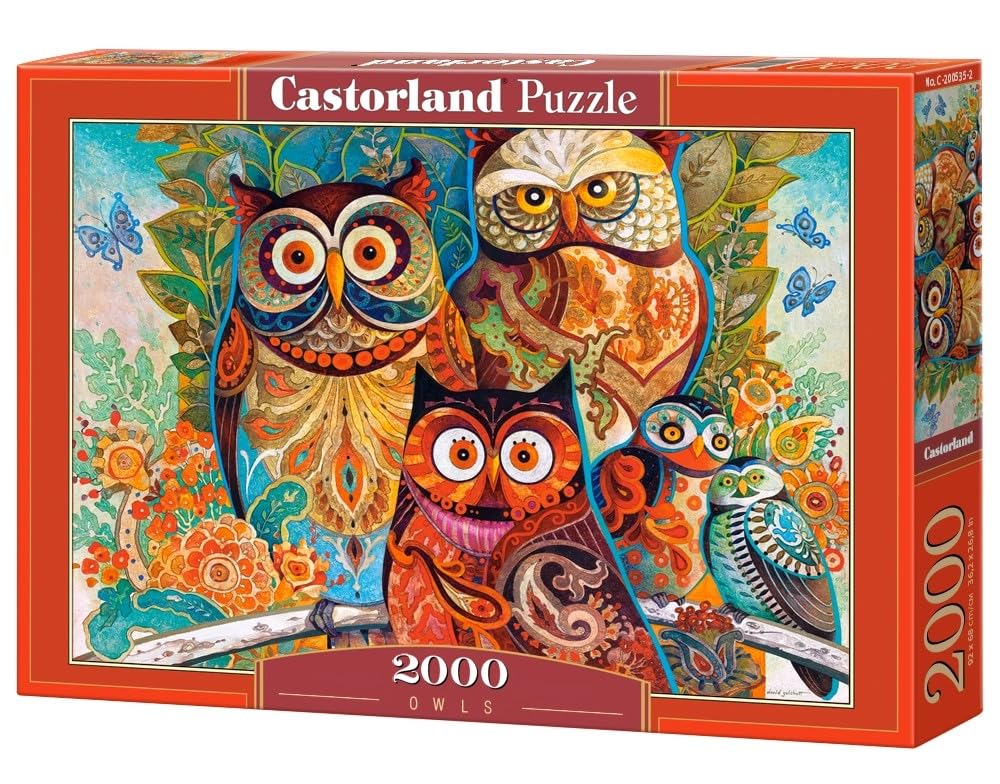 Castorland "Owls" Jigsaw Puzzle (2000-Piece, Multi-Colour)