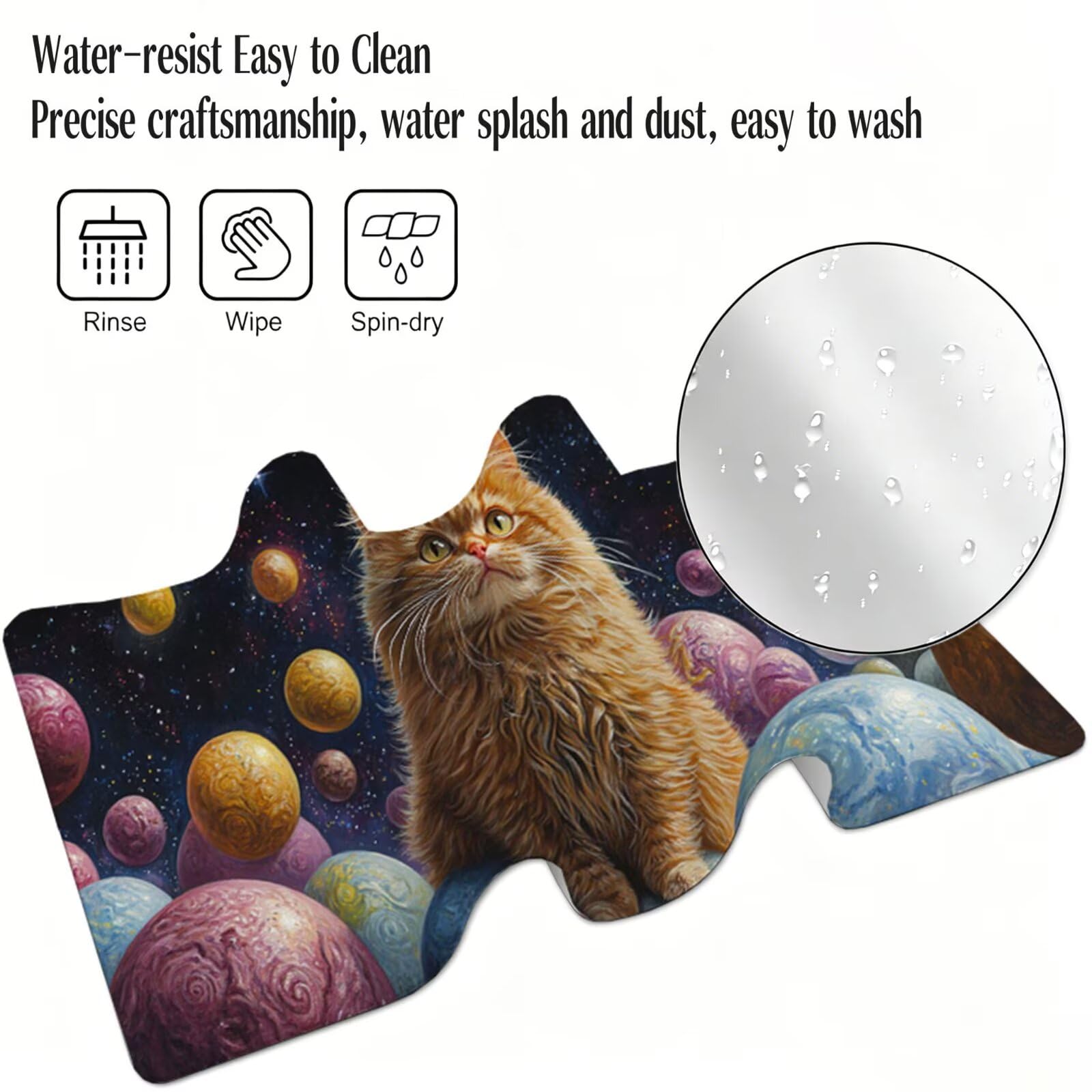 Tapis de Souris, 1200 x 600 x 3 MM Tapis de Souris Orange, Grand Tapis Souris de Jeu avec Ciel étoilé, Imperméable, Texturée Résistant à Usure Lavable, pour Gamer, la Maison et Le Bureau XF-310