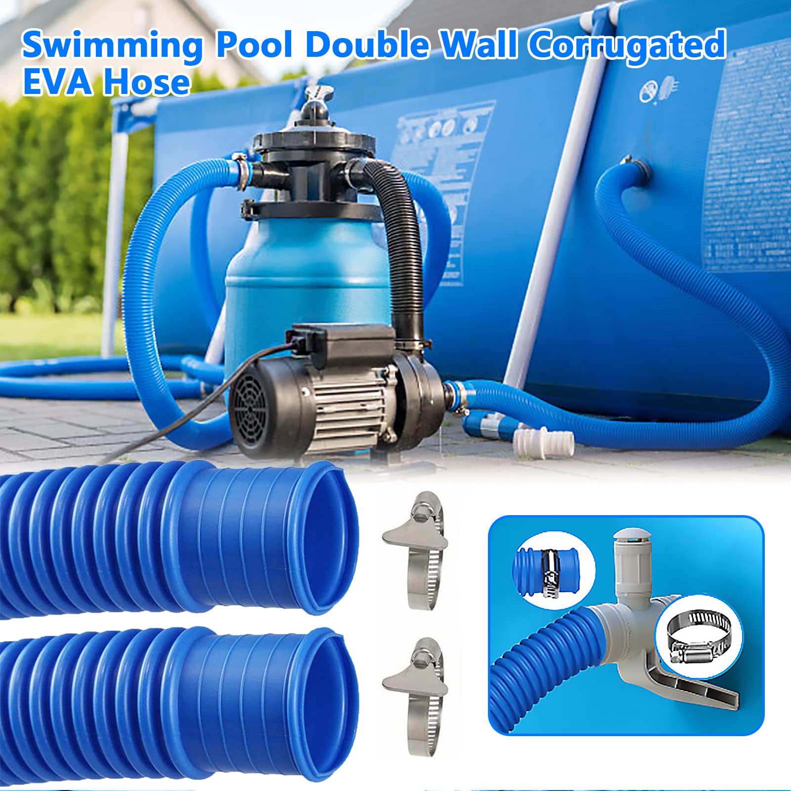 Poolschlauch 1,5 M – Flexibel & Dicht Für Filterpumpen