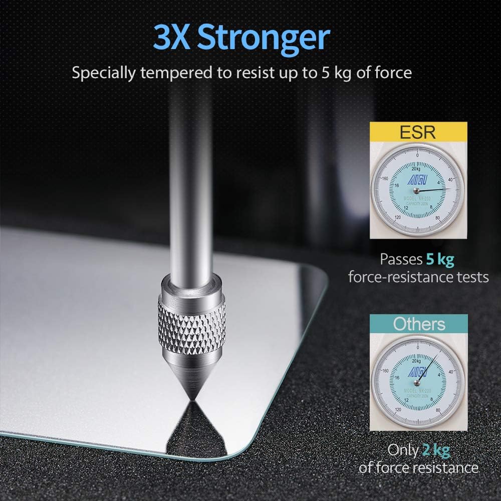 ESR Tempered-Glass Screen Protector for Samsung Galaxy Tab A 10.1 (2019) SM-T510/T515, [2-Pack], HD Clarity, High Sensitivity, Fingerprint-Resistant