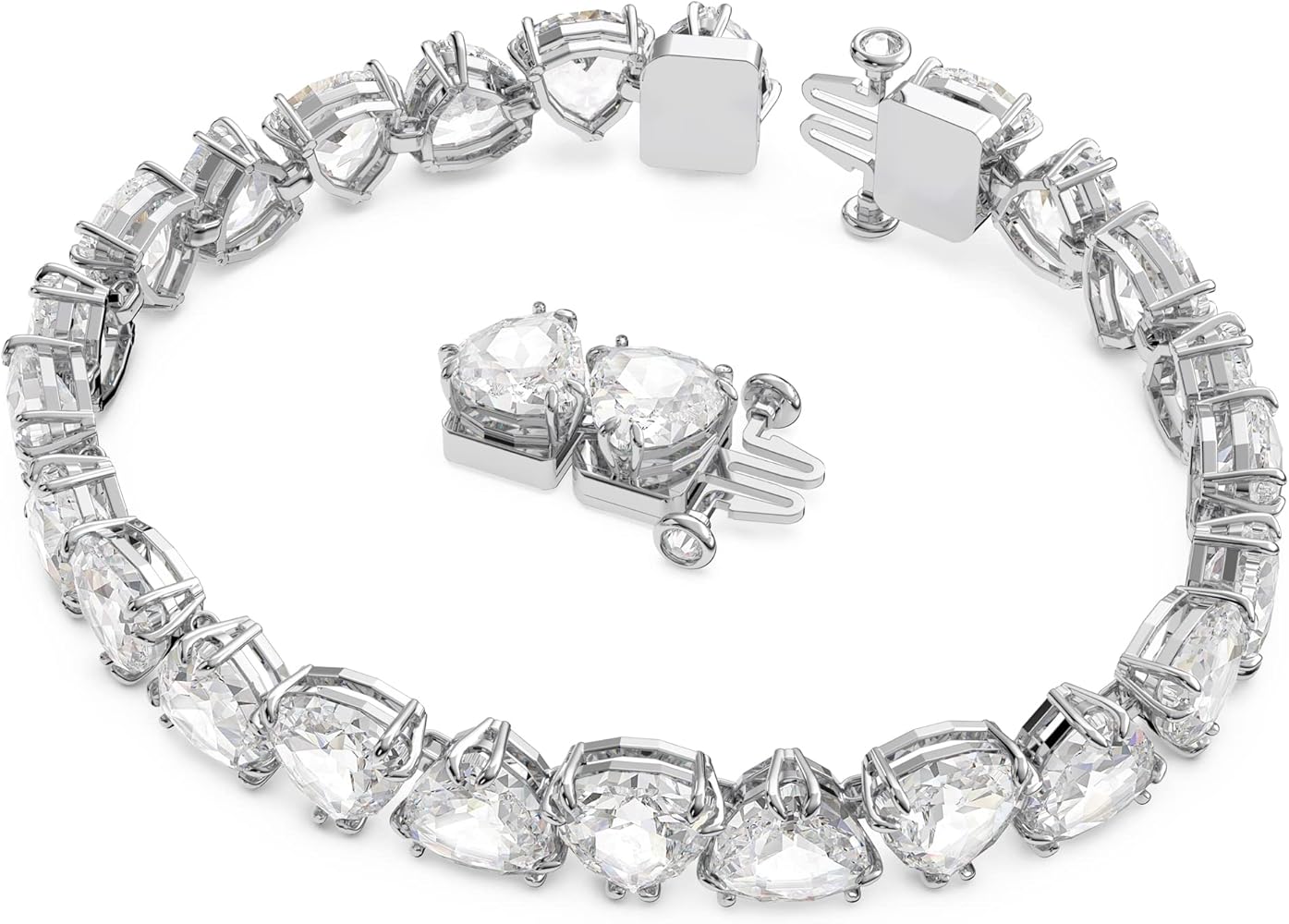 ちき　Swarovski Millenia ブレスレット Amazon.com: Swarovski Millenia bracelet, Trilliant cut