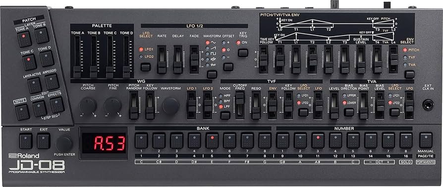 DTM・DAW Roland JD-08 Amazon.com: Roland JD-08 Sound Module Programmable