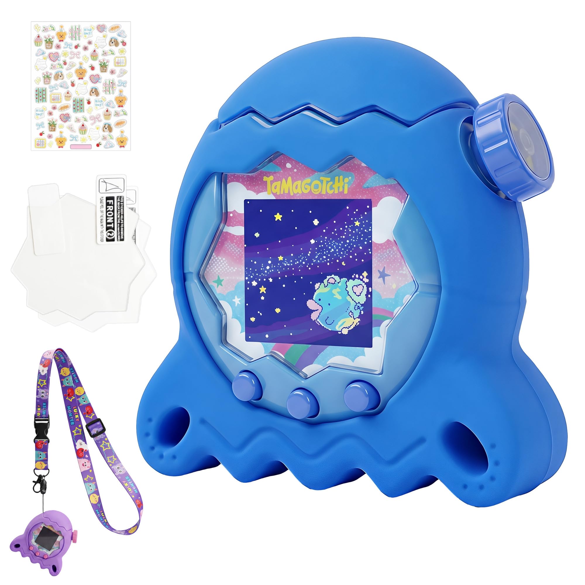 Amazon.co.jp: 【自立可能 & 4in1豪華セット】Tamagotchi Paradise用
