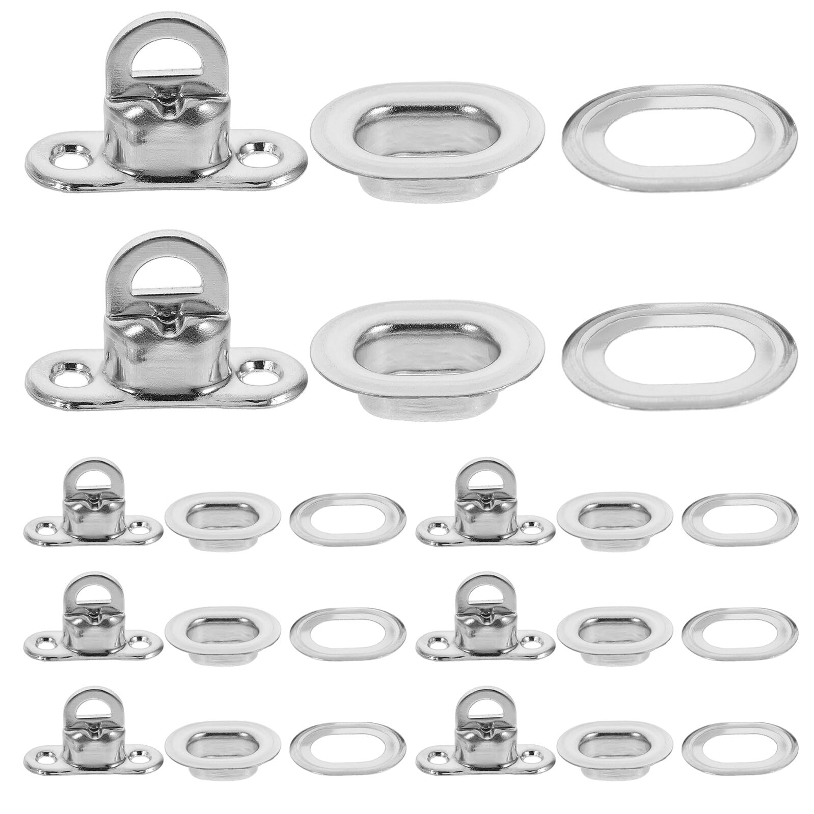Boucles à fermoir tournant en laiton argenté pour fabrication de paquet à main DIY x20