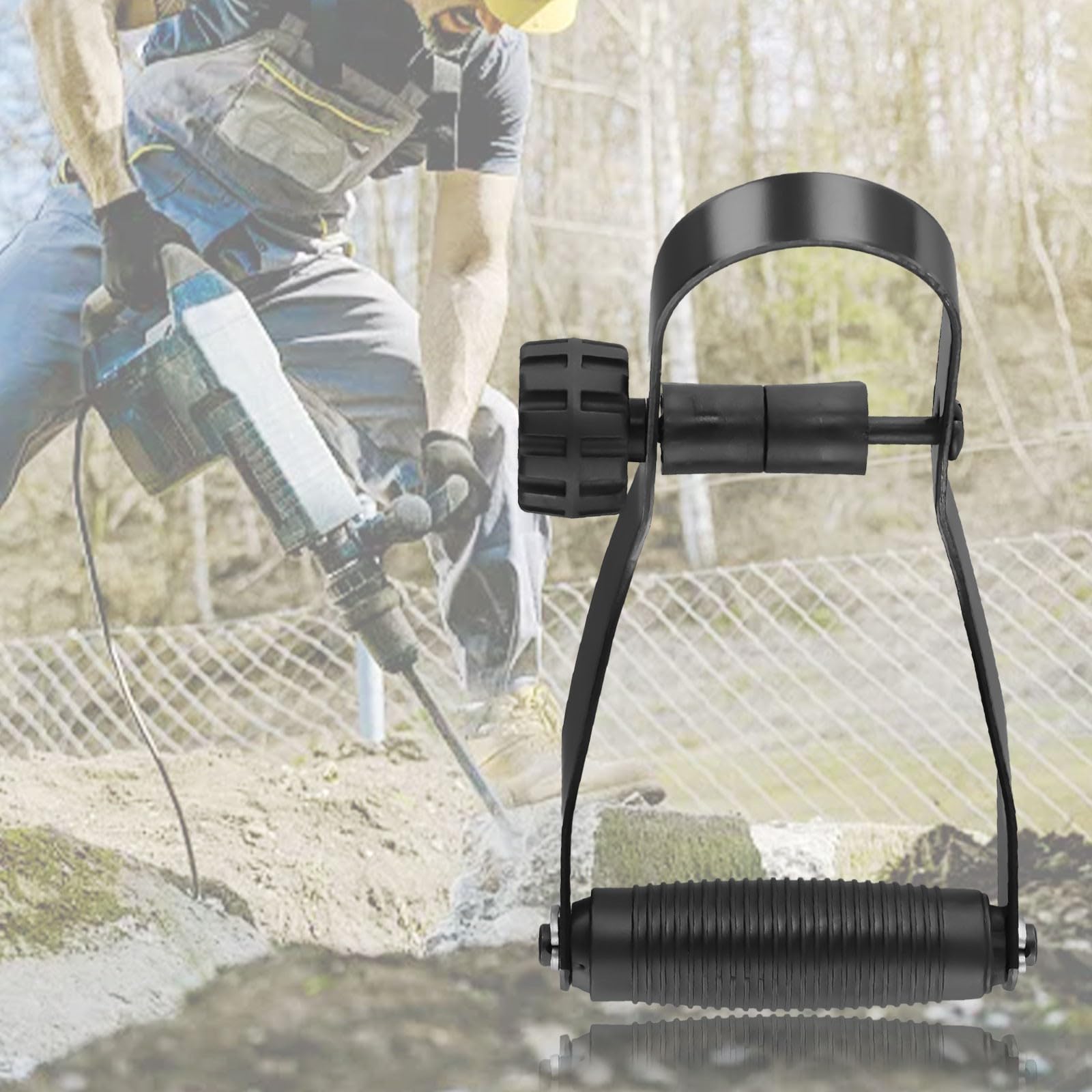 Hammer Handles, Electric Demolition Hammer Front Handle, Metal Non-Slip Handle, Electric Demolition Hammer Spare Part for 65/85/95 Replacment Parts