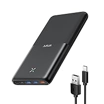 Power Bank 30000 mAh, VRURC 22.5W Ricarica Rapida Caricatore Portatile, USB C Compatto Powerbank, PD3.0 QC3.0 Batteria Esterna con 4 uscite e 3 ingressi, Compatible con iPhone Android etc