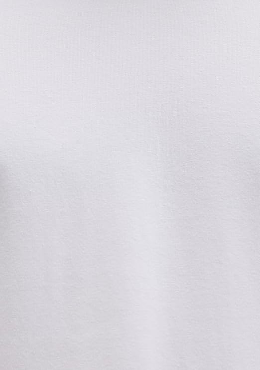 V Yaka Streç Beyaz Basic Tişört Fitted/Vücuda Oturan Kesim 061748-620