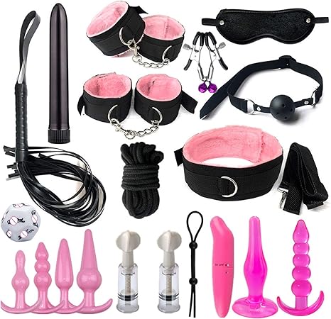 Amazon Co Jp セックスグッズセット大人smセットセクシーな豪華なスーツセットボンデージセット束縛バインディングスーツセックストイズローバーのおもちゃカップル pcs Set Pink スポーツ アウトドア