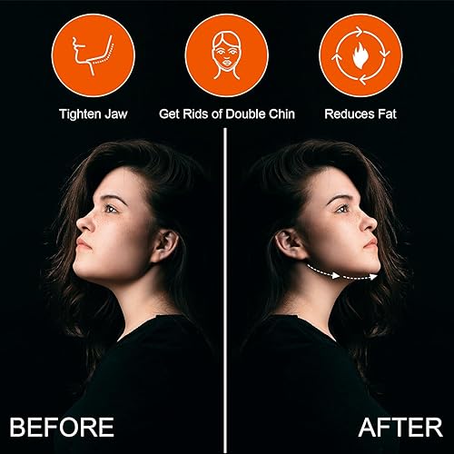 Miniatura 5 de LUTER 10 unidades de ejercitador de mandíbula, entrenador de mandíbula de silicona para hombres y mujeres, escultor de mandíbula con 3 niveles de