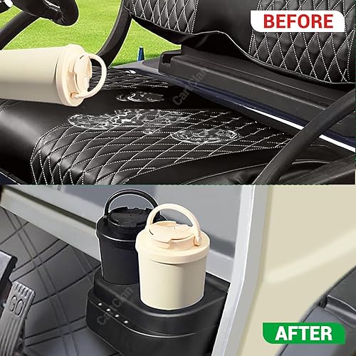 Miniatura 3 de CartClan Club Car DS Cup Holder Kit Dual for 1993-Up Golf Cart OEM# 1016811 101708301