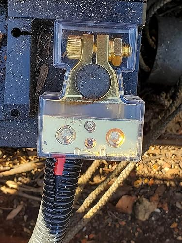 Miniatura 5 de Conectores de terminal de batería Sunmorn, terminales de batería de 0246810 AWG, terminal de batería de automóvil de servicio pesado, poste superior