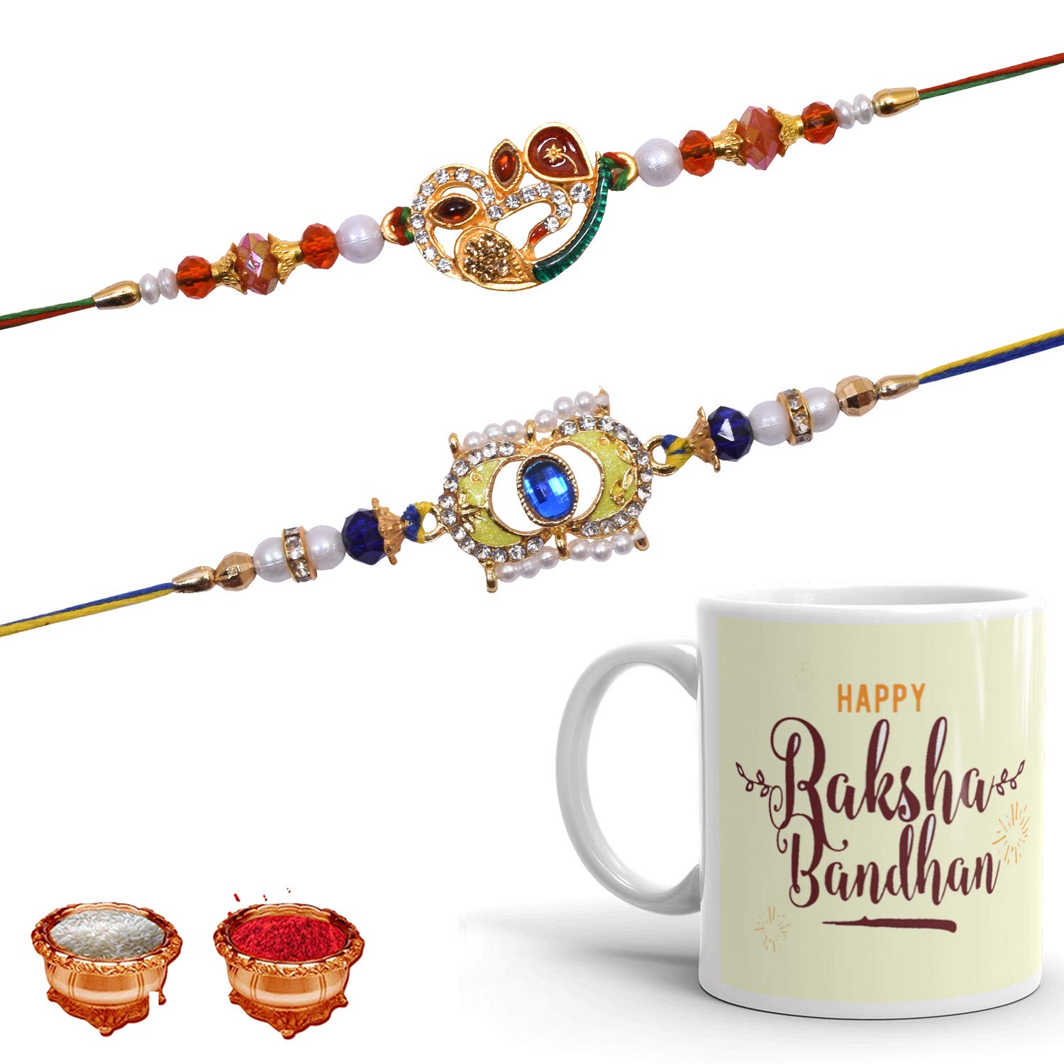 VDLBKL The Group of Friends Rakshabandhan Mug with 2 Metal Rakhi | Rakhi Gift for Brother | Rakhi Gift for Brother & Sister (Combo of 3) (B07V839S6X) Amazon Price History, Amazon Price Tracker
