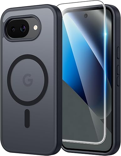 Miniatura 316 de FNTCASE Funda para iPhone 15 Plus: Fundas magnéticas transparentes para teléfono con protector de pantalla compatible con Magsafe Slim Anti