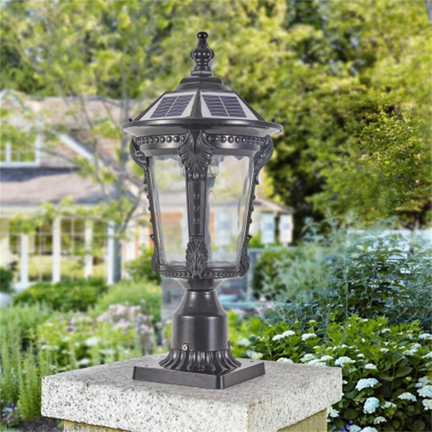 Vintage Solar Lantern with Dimmable LED Decorative Lighting Lighting Lamp, Automatic Lighting, Garden, Patio, Garden Lighting Decoration