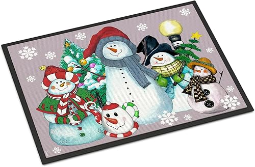 Miniatura 46 de Caroline's Treasures PJC1117JMAT - Felpudo para puerta delantera de 24 x 36 pulgadas, tapete antideslizante lavable de pelo bajo, 24 x 36 pulgadas