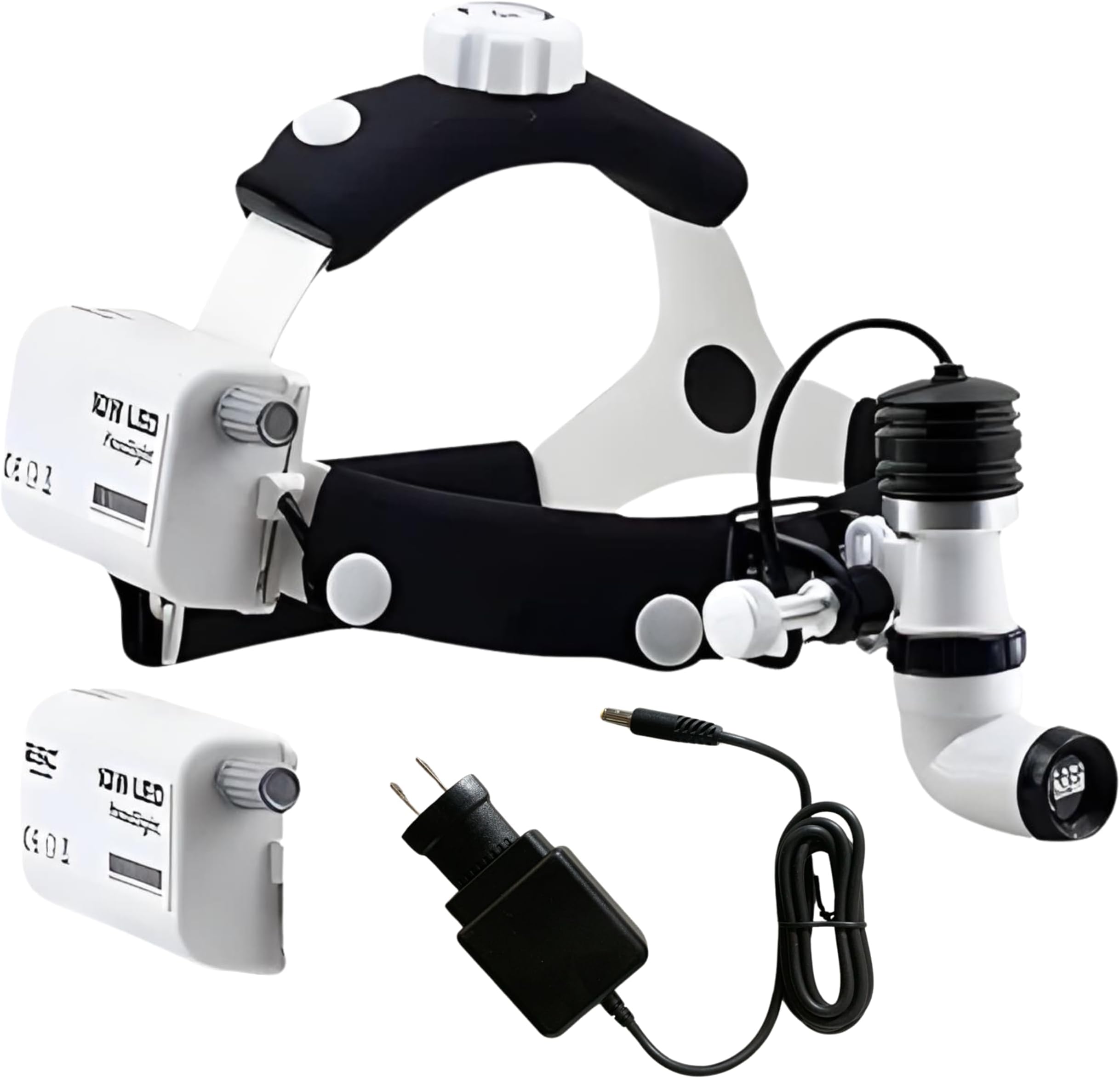 10W Surgical Dental Headlight Wireless Portable LED Cold Light Source Endoscopy