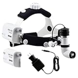 Surgical Headlight Dental Headlamp Wireless Portable Cold LED Light Source Ent Endoscopy 10W &lpar;Adjustable Focus of Light&rpar;