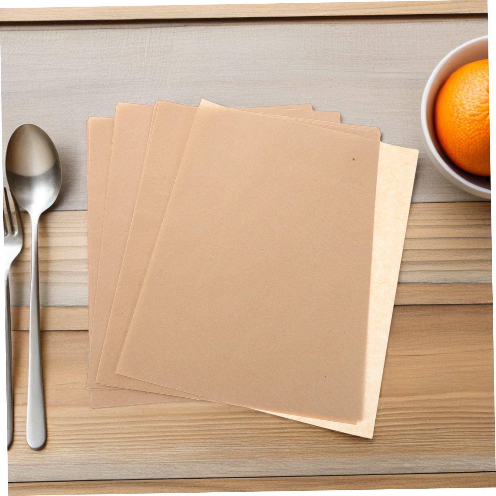 Feuilles de Papier Sulfurisé Cuisson 500 Pièces, Papier Anti-graisse