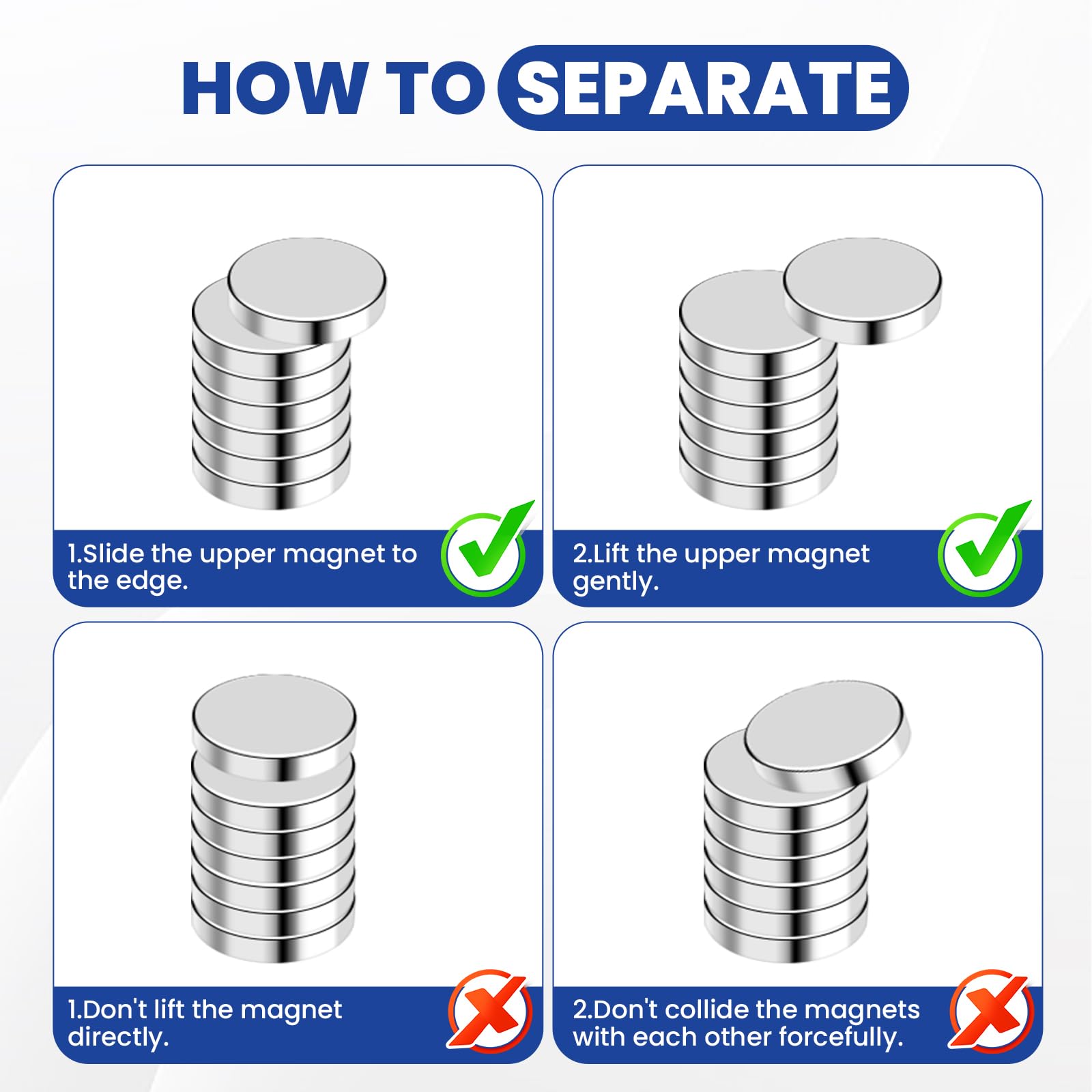 60 Pcs Rare Earth Magnets, 18x3mm Disc Magnet Neodymium Magnets — Amazon image 7